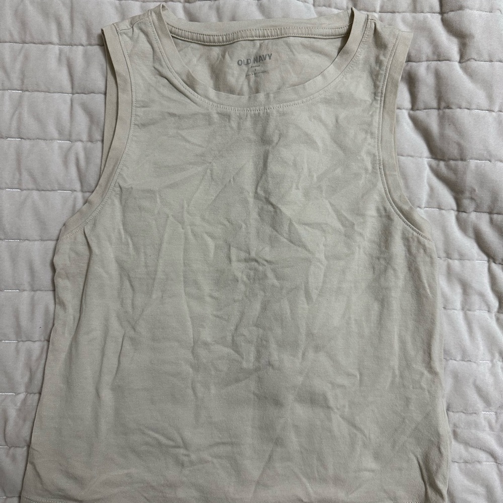 Old Navy Cream Tank Top